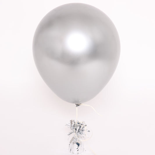 Chrome Latex Balloon, 17 inch, 1 count